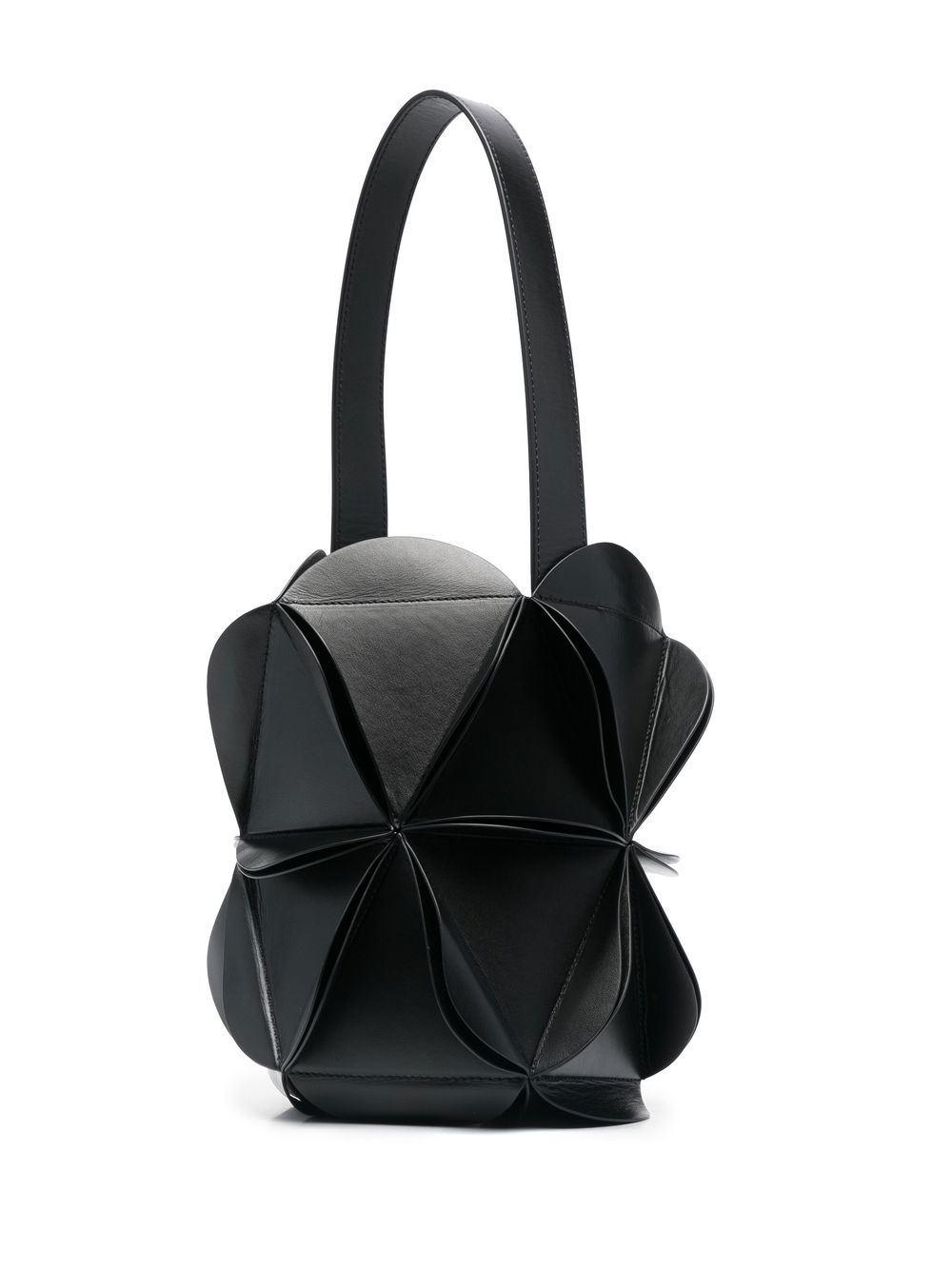 Coperni Leather Bucket Tote Bag In Schwarz | ModeSens