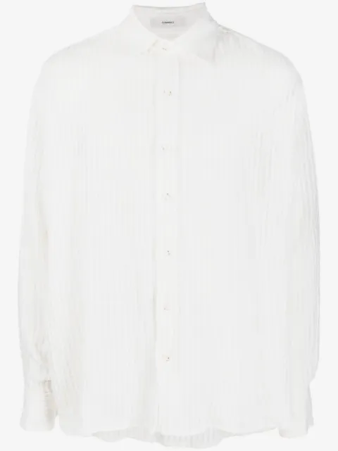 COMMAS vertical-stripe shirt