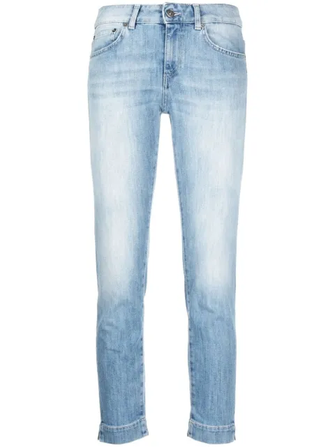 DONDUP straight-leg cropped jeans 