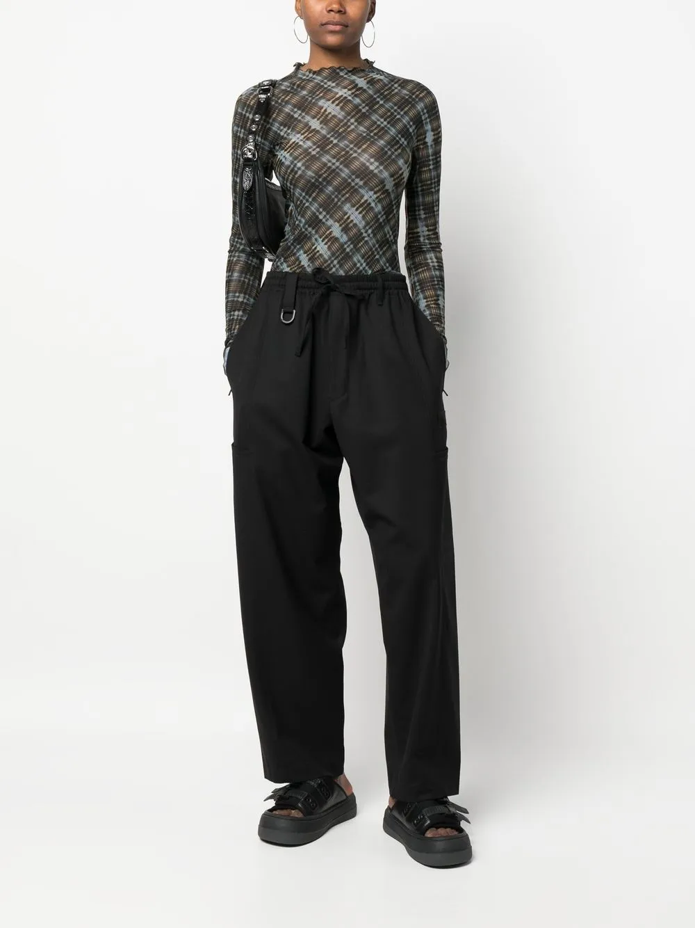 卸売り Laboratory 3WAYワイドストリングパンツ suit.com.ar