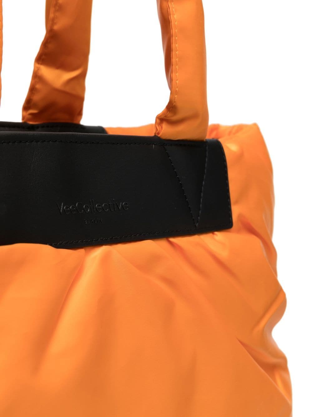 Shop Veecollective Caba Tote Bag In Orange