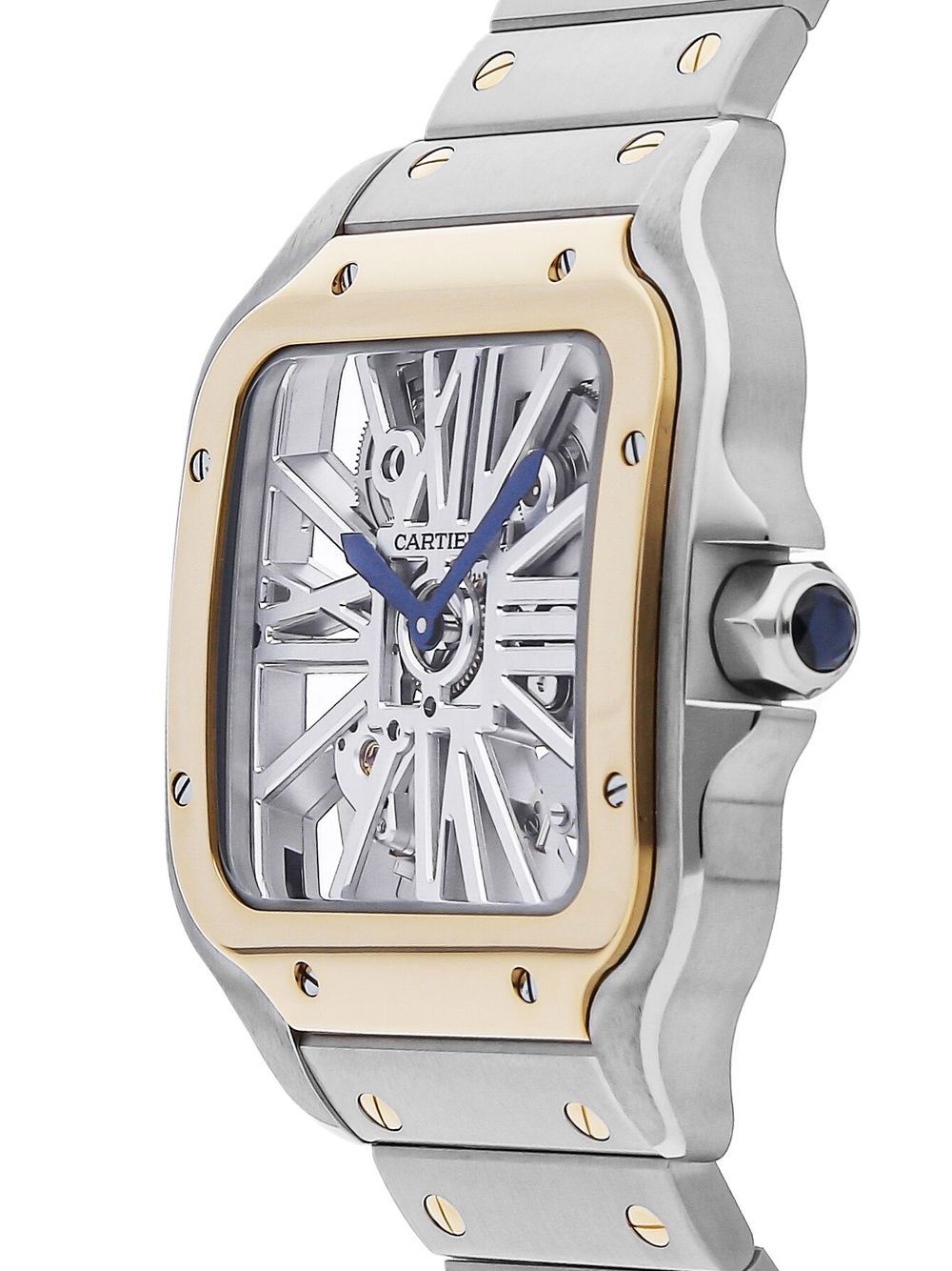 Cartier 2021 pre-owned Santos horloge - Wit