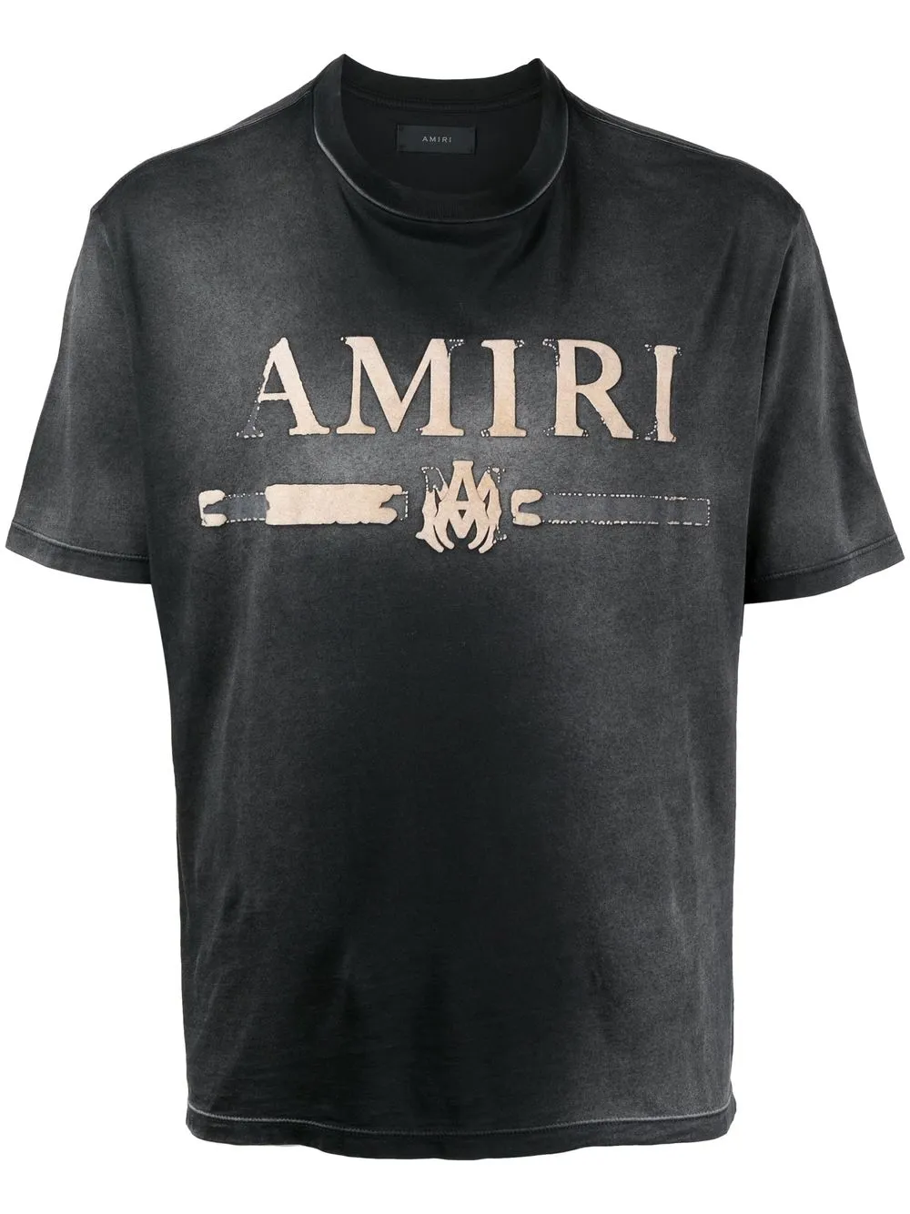 

AMIRI MA bar logo-print T-shirt - Grey