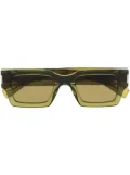 Saint Laurent Eyewear wayfarer-frame sunglasses - Green