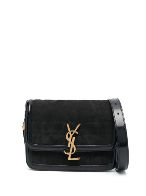 Saint Laurent YSL logo-plaque shoulder bag WOMEN