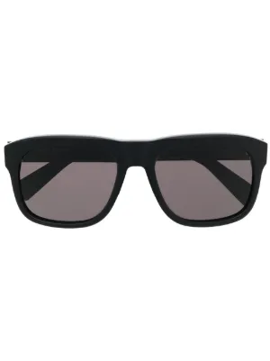 Saint Laurent Eyewear スクエアフレーム サングラス | ブラック