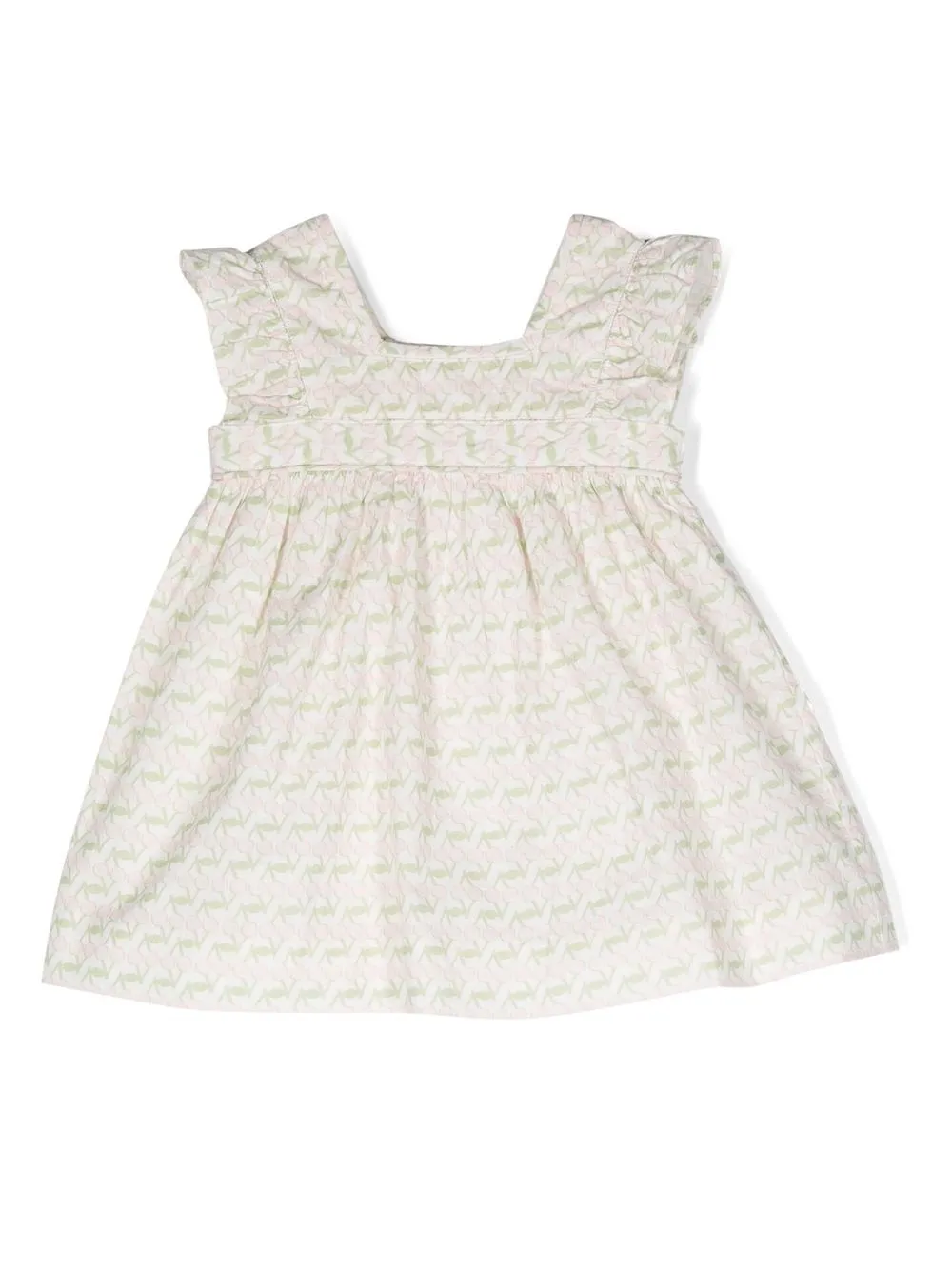 

Bonpoint cherry-print sleeveless dress - White