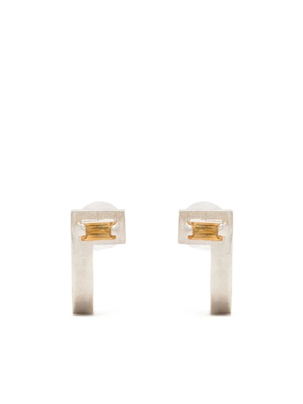 

Hsu Jewellery topaz stud earrings - Silver