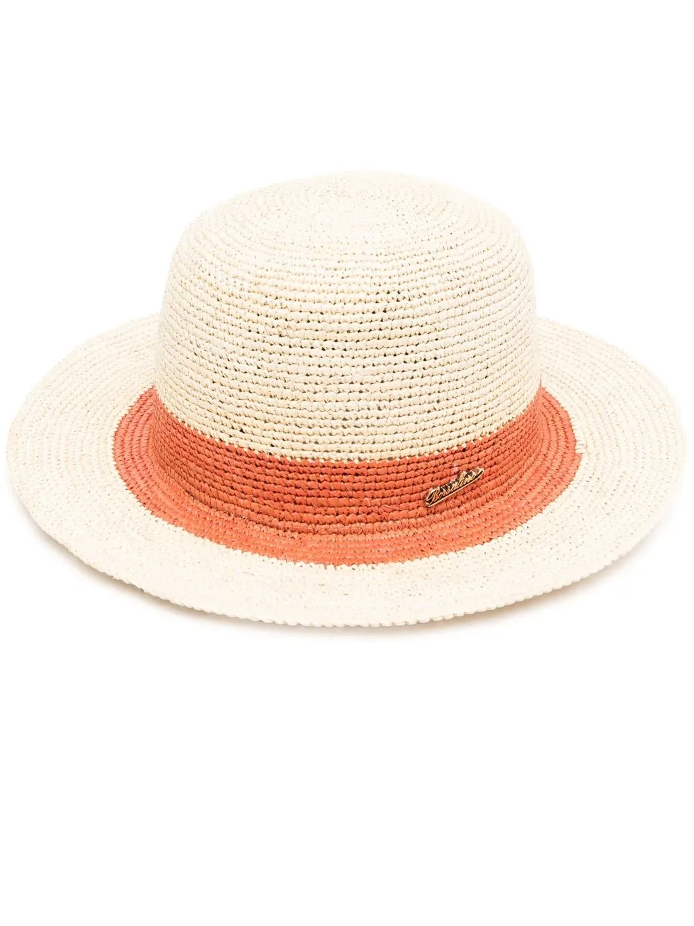 

Borsalino Violet Crochet Bucket hat - Neutrals