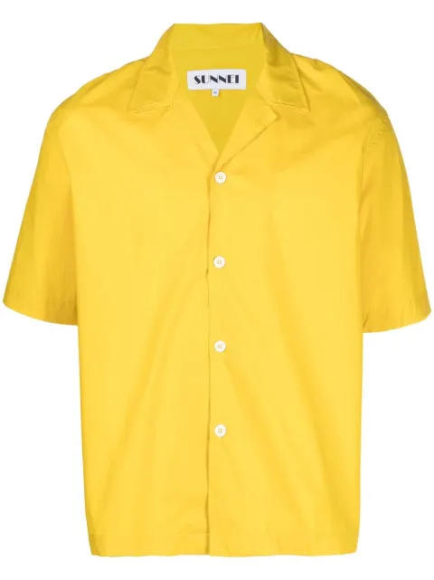 Sunnei button-up cotton shirt