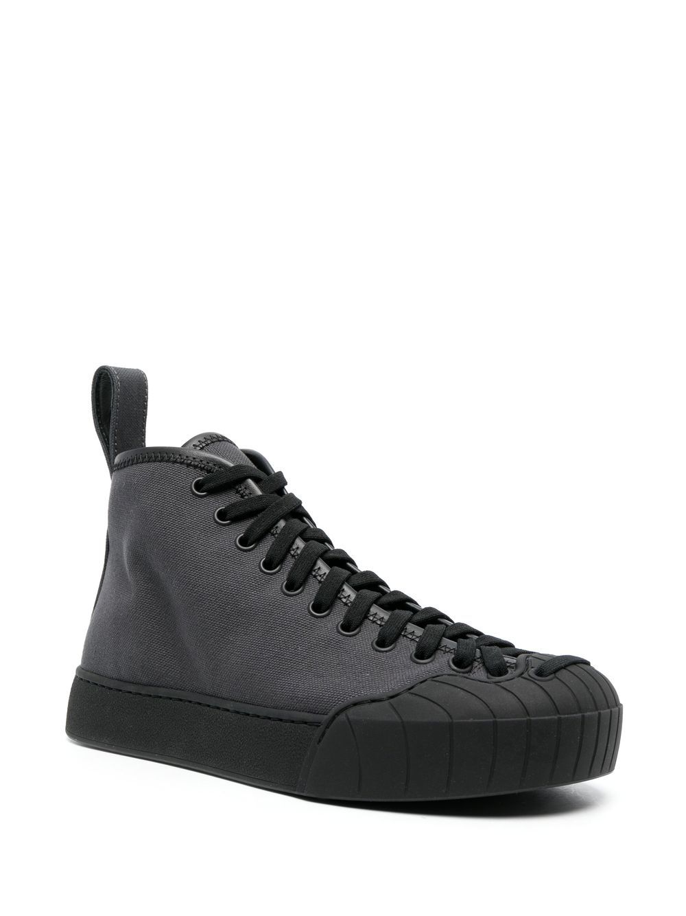 Shop Sunnei Isi High-top Sneakers In Grey