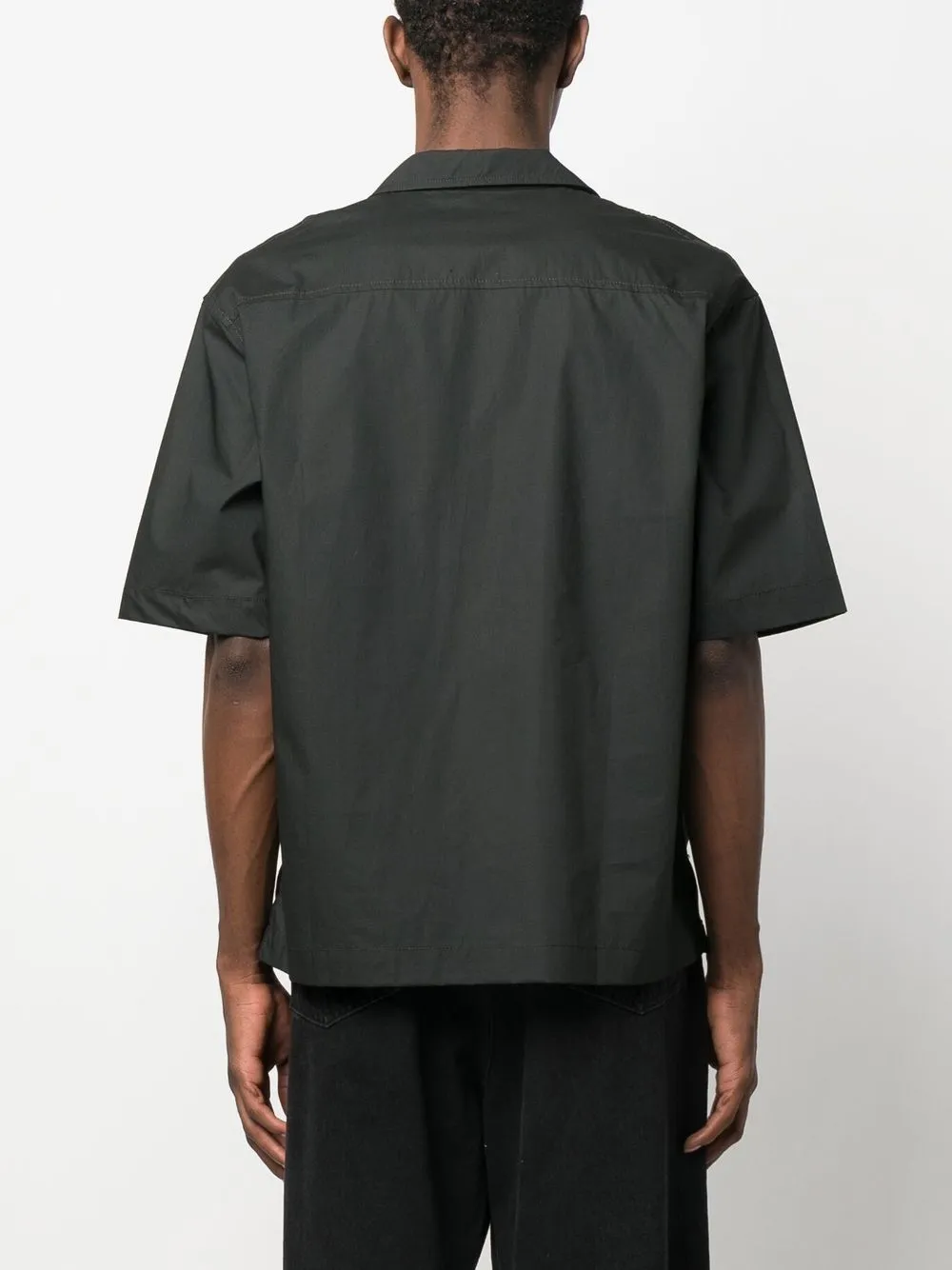 Sunset Blanket Button Up Silk Shirt