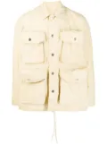 Sunnei four pockets shirt - Neutrals