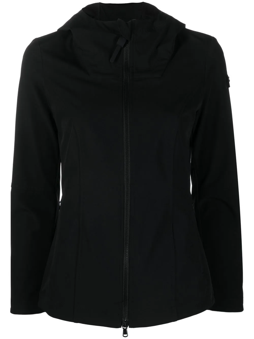 

Peuterey logo-patch hooded jacket - Black