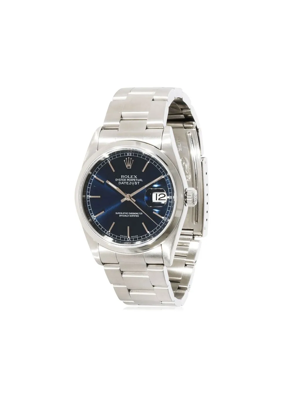 

Rolex pre-owned Datejust 36mm - Blue