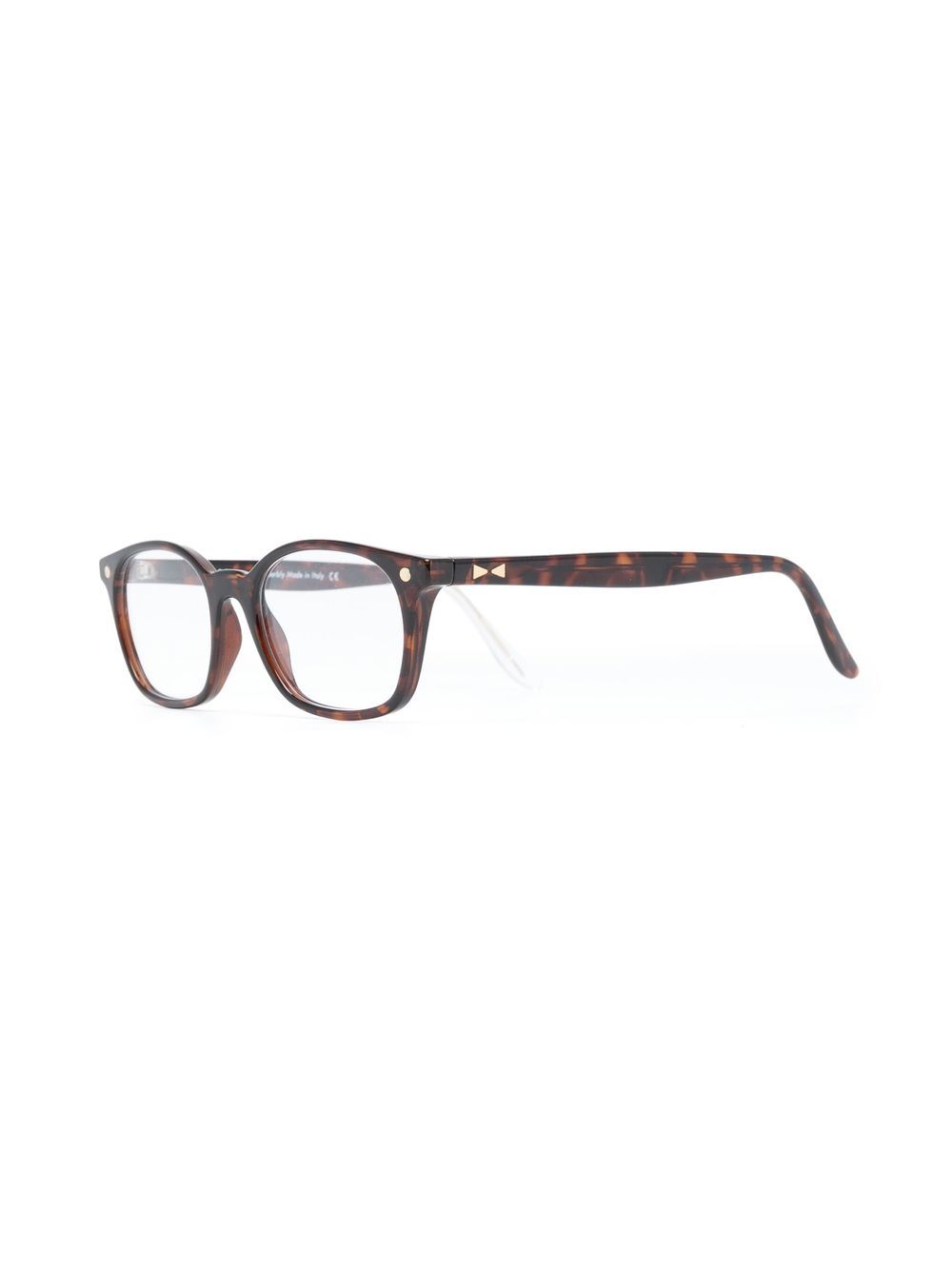 Snob square-frame clip-on Glasses - Farfetch