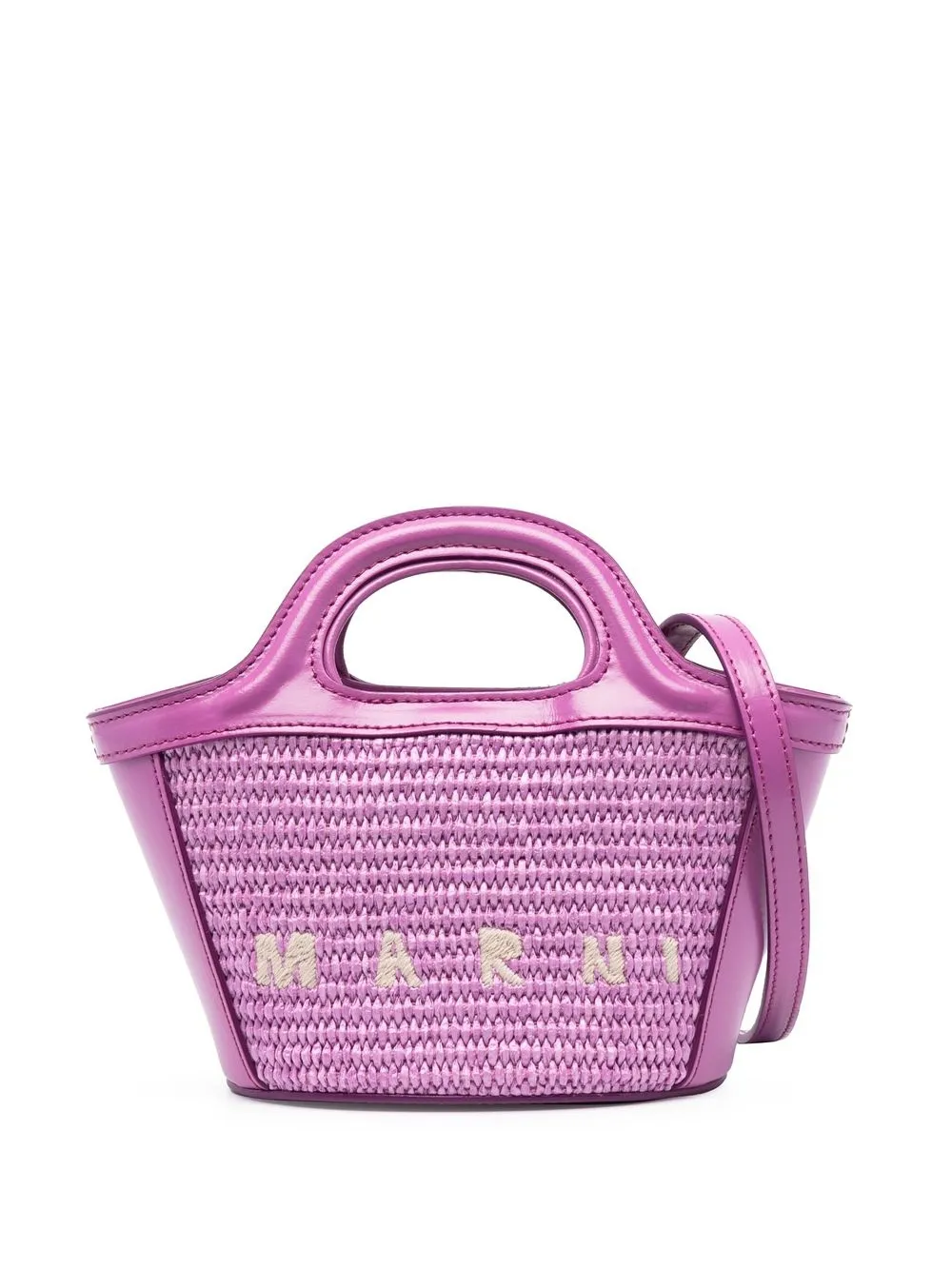 

Marni mini Cecchielo bucket bag - Purple