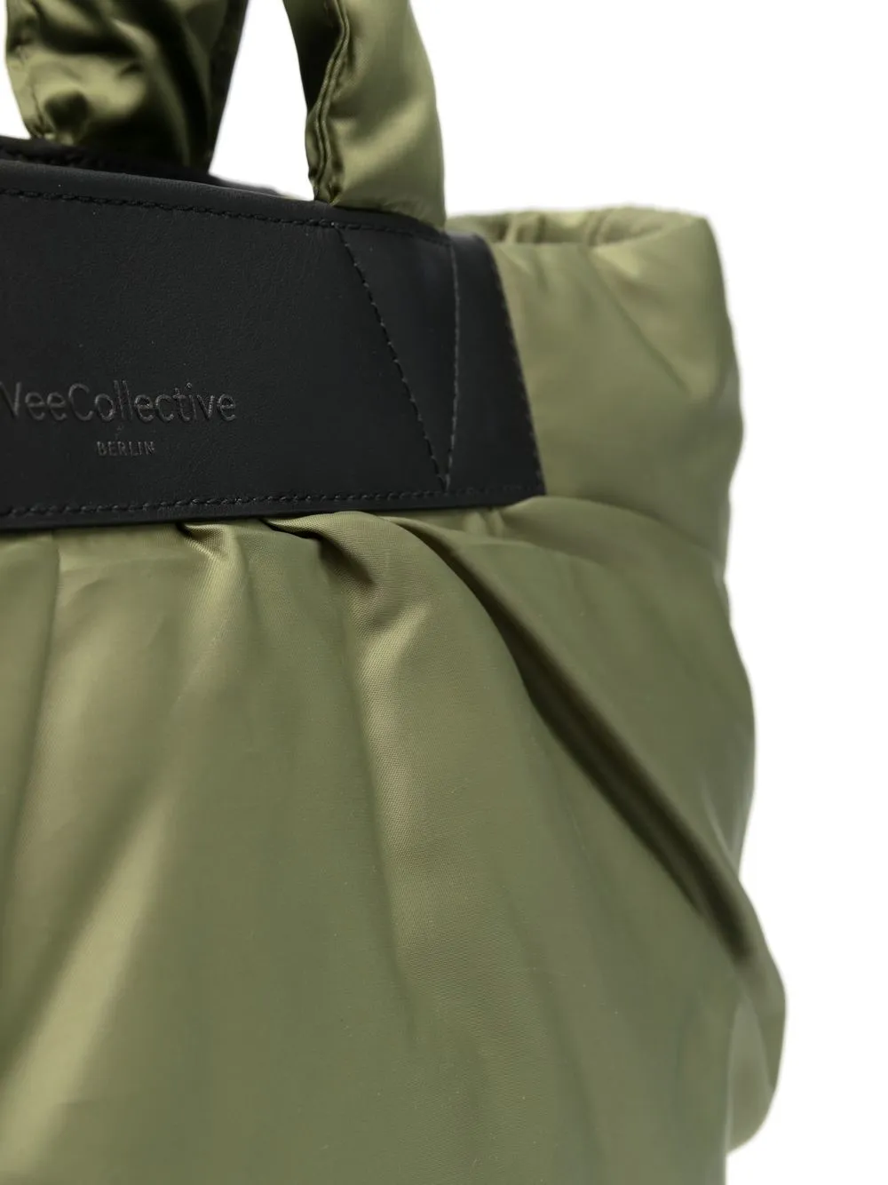 Veecollective Padded-design Tote Bag In Green