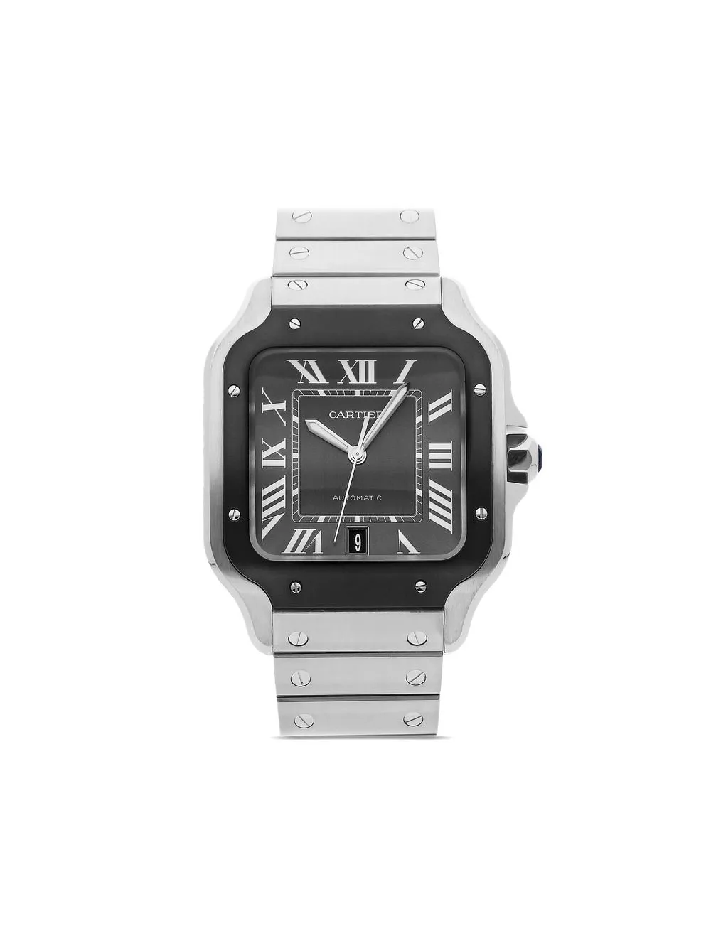 

Cartier 2021 pre-owned Santos de Cartier 39mm - Grey