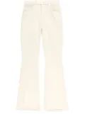 MOTHER The Weekender flared jeans - White