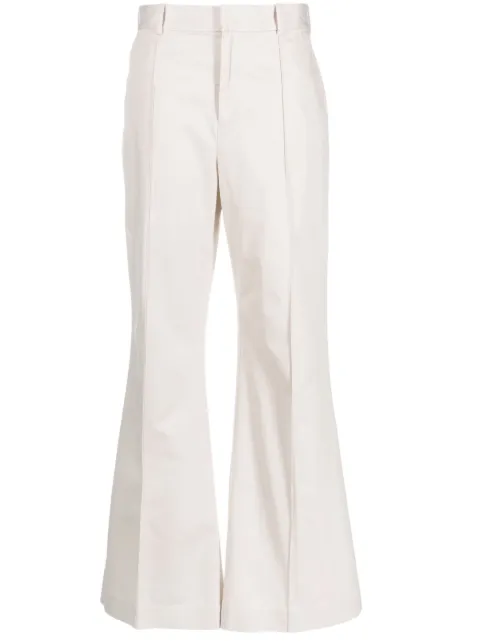 Polo Ralph Lauren high-waisted stretch-cotton flared trousers