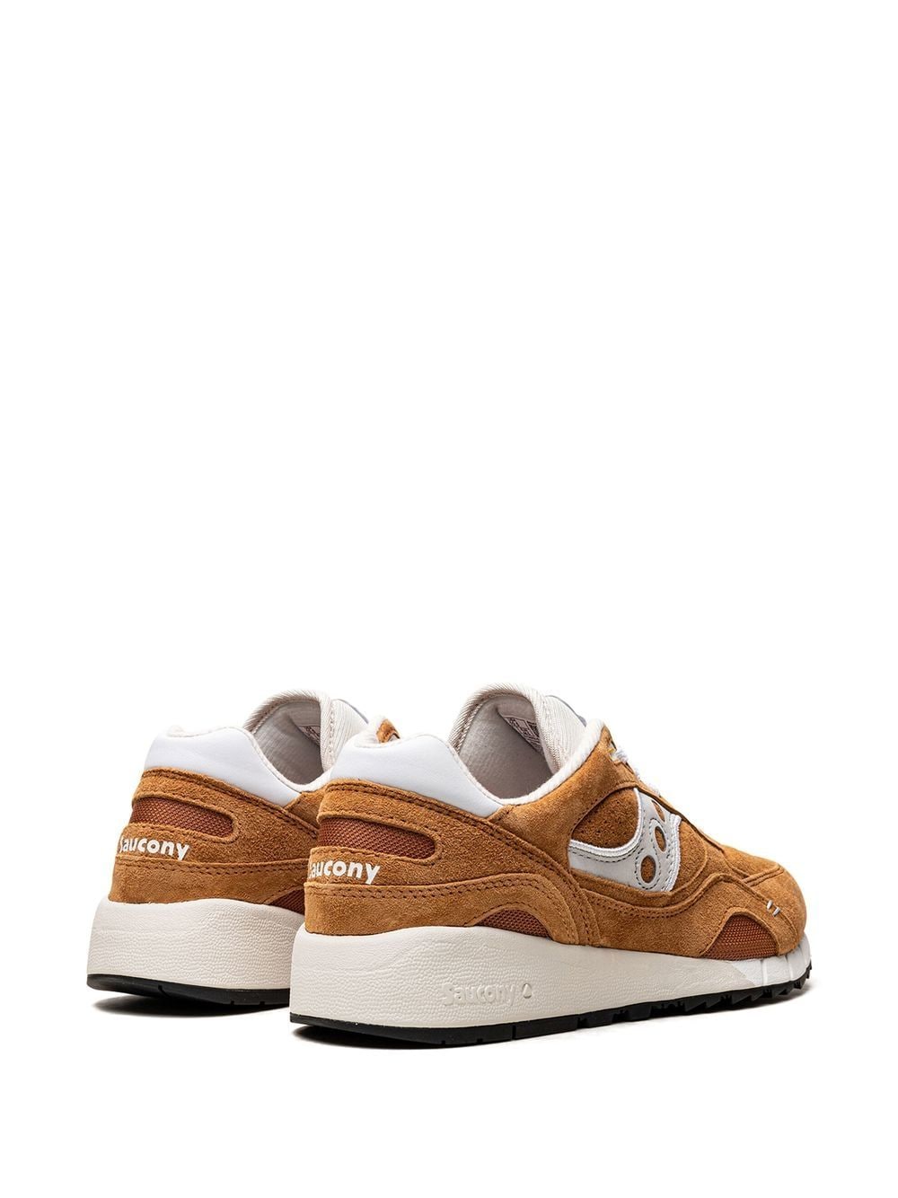 Shop Saucony Shadow 6000 Premium Sneakers In Brown