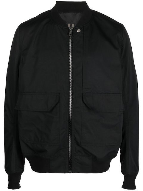 Rick Owens DRKSHDW flap pocket bomber jacket