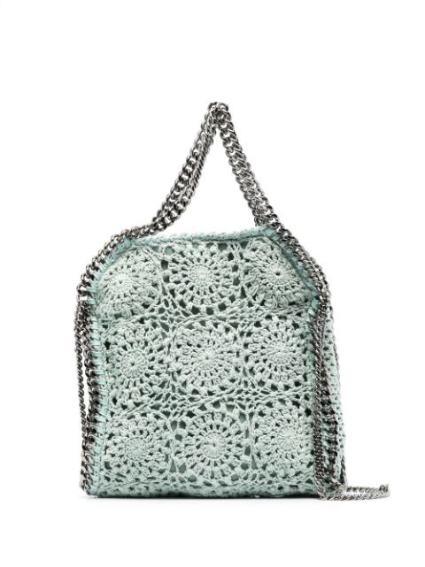 Stella McCartney crochet-detail tote bag Women