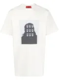 424 graphic print T-shirt - Neutrals
