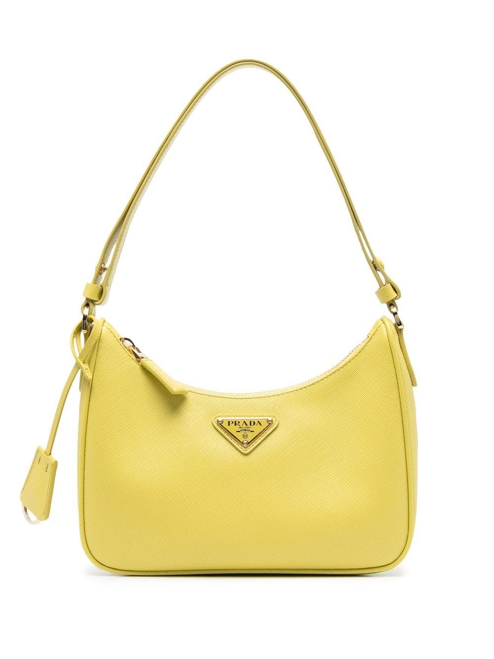 Prada Logo-plaque Shoulder Bag