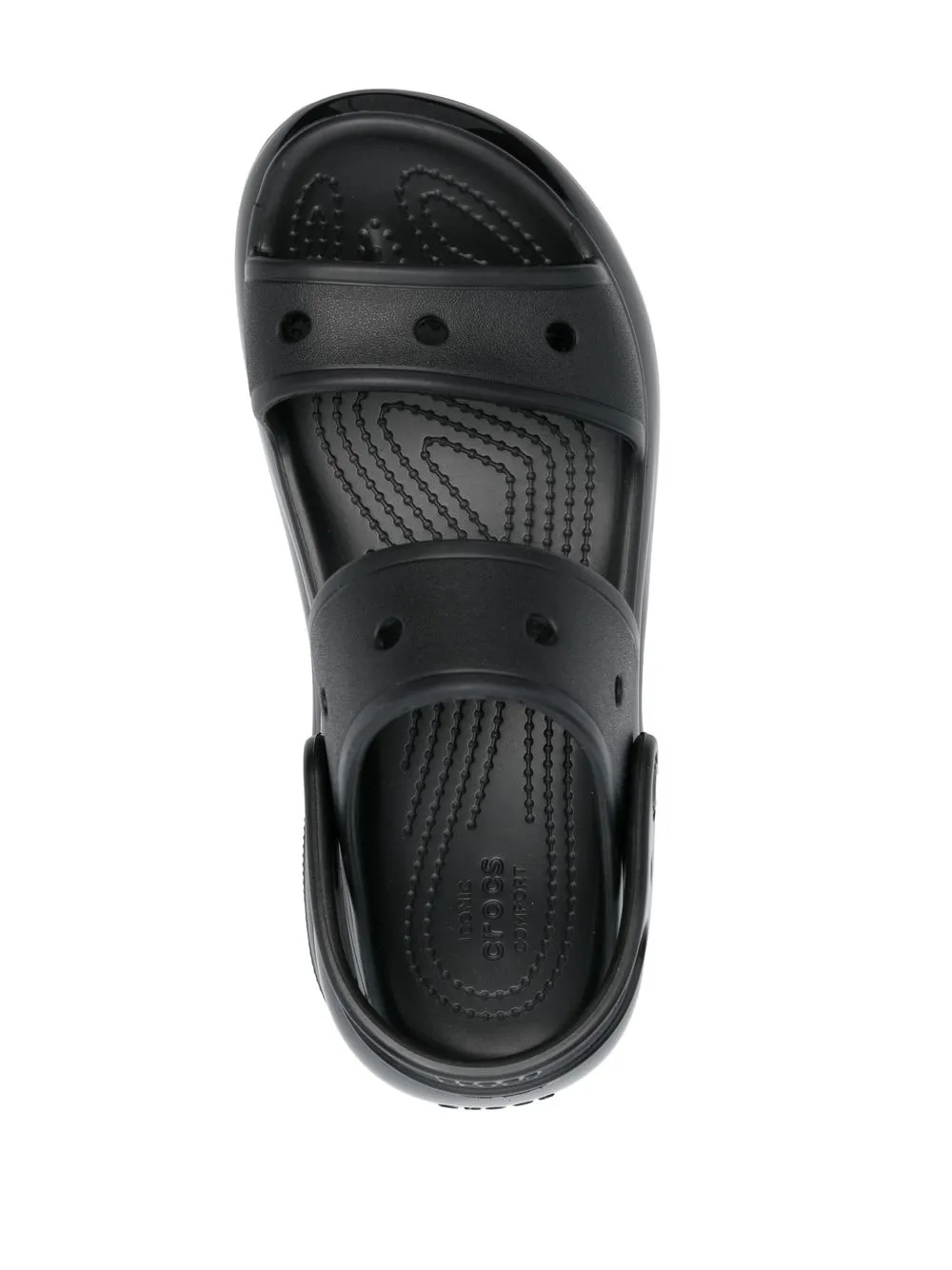 Crocs Mega Crush rubber sandals Black