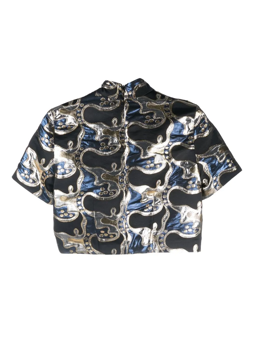 La DoubleJ Cropped top - Blauw
