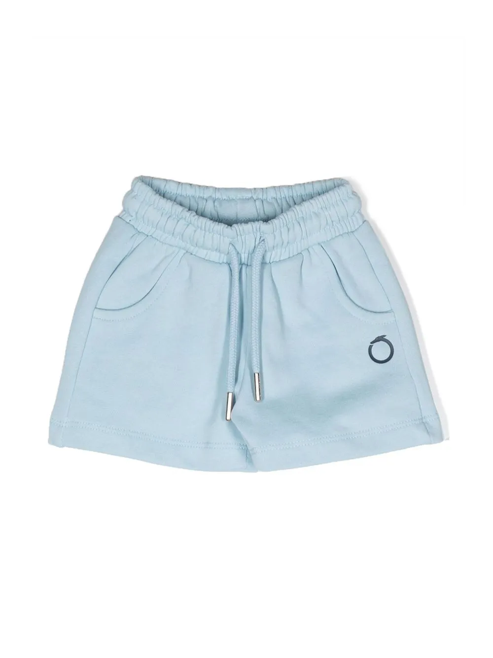 

TRUSSARDI JUNIOR shorts deportivos con logo estampado - Azul