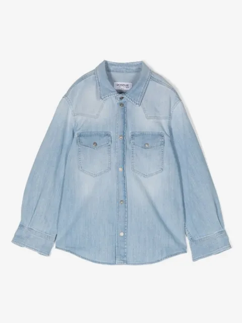 DONDUP KIDS long-sleeve denim shirt 