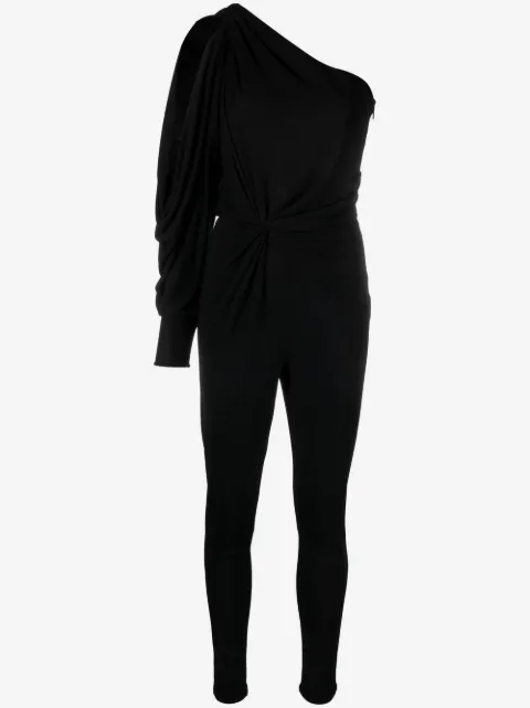 Saint Laurent jumpsuit con un hombro descubierto