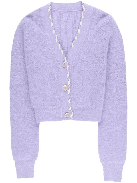 Jacquemus Lazo braided cardigan