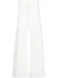 Polo Ralph Lauren high-waisted stretch-cotton palazzo pants - White