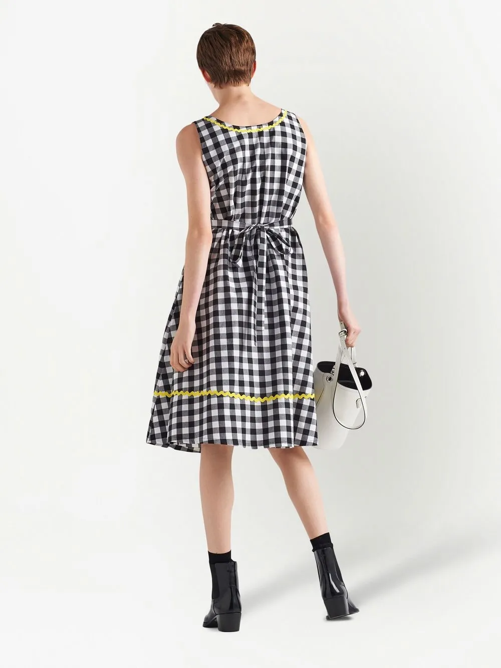 Gingham check dress shop
