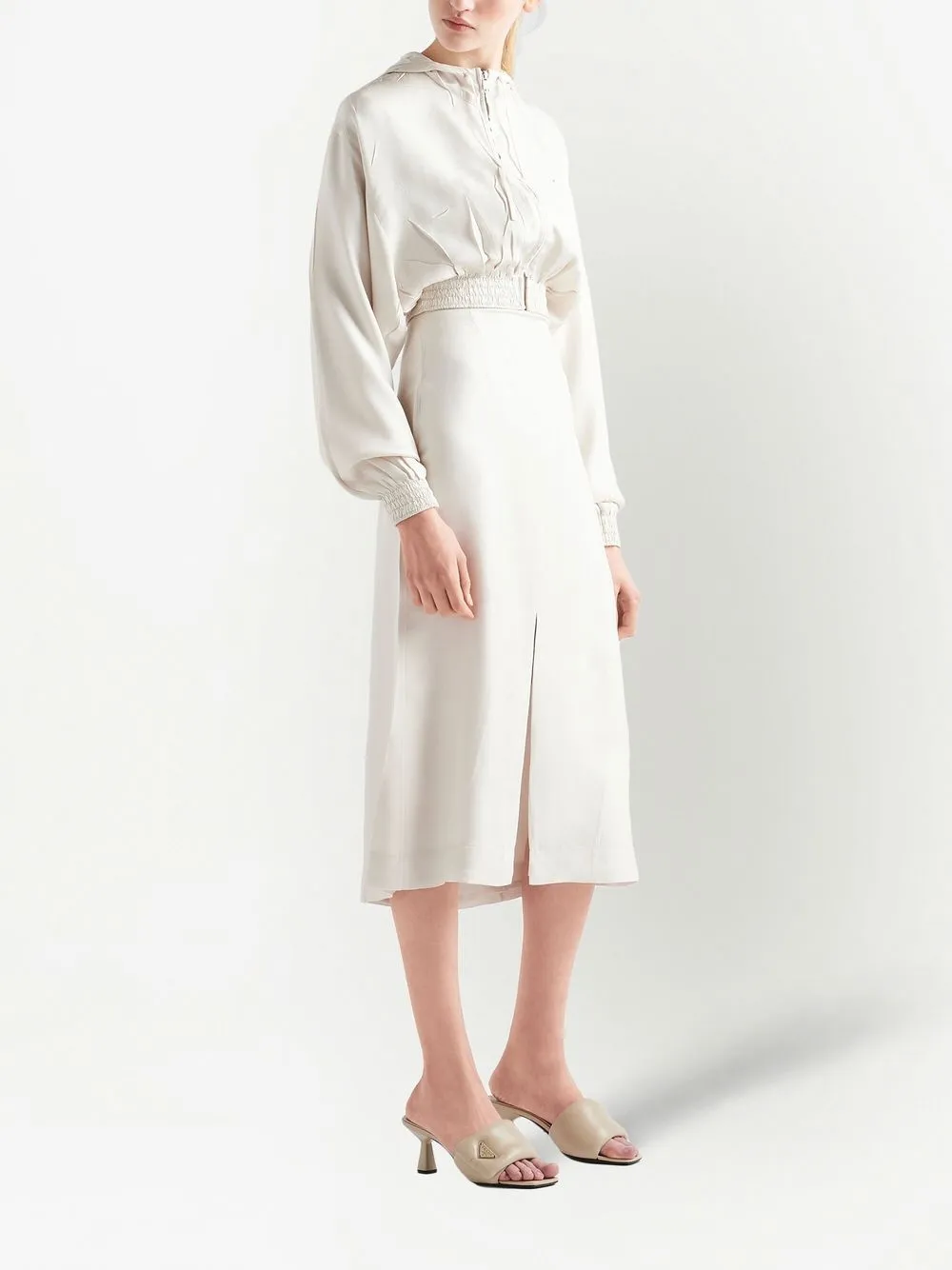 Prada Cropped jack - F0304 IVORY