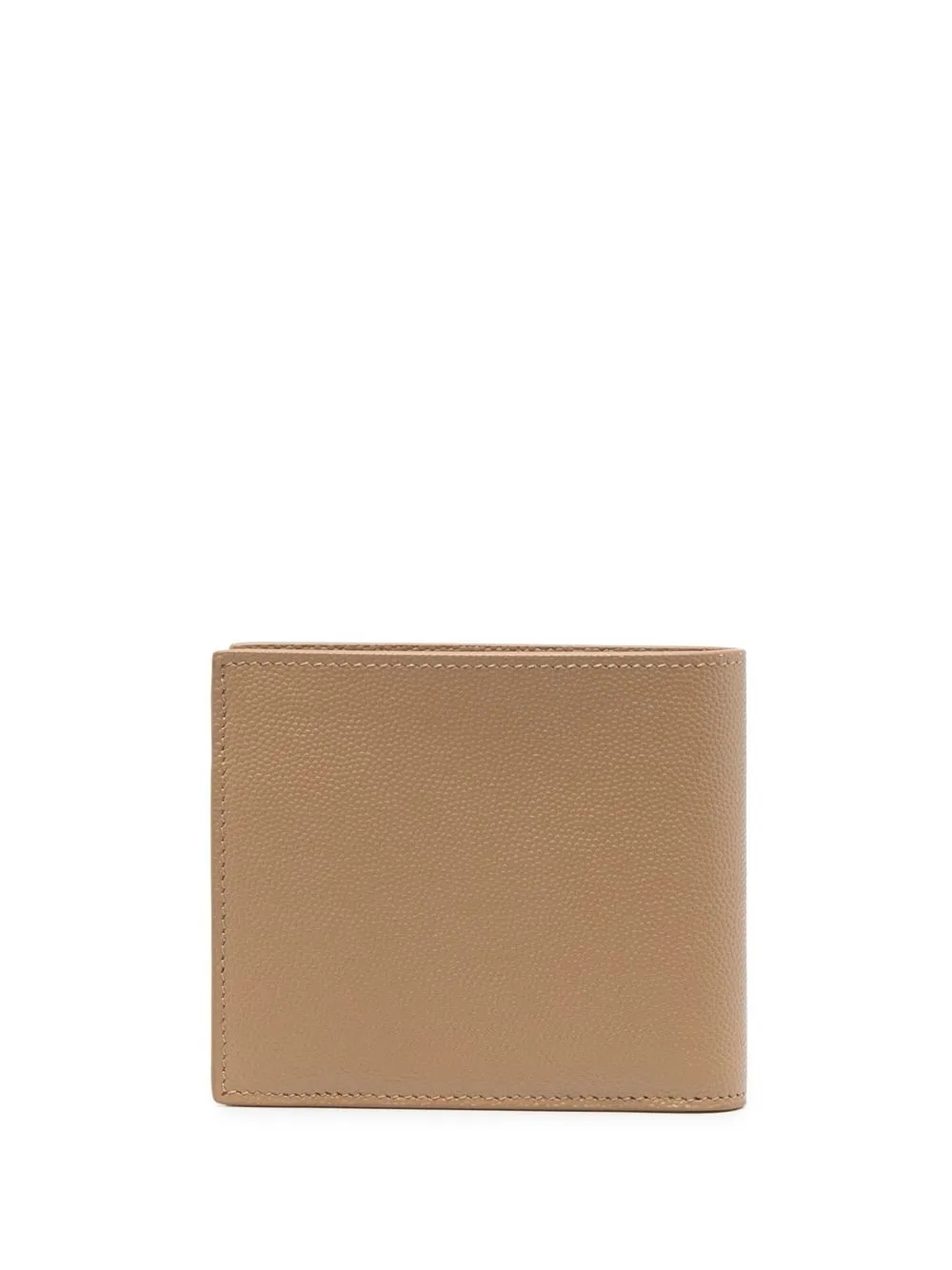 Saint Laurent Portemonnee met logoprint - Beige