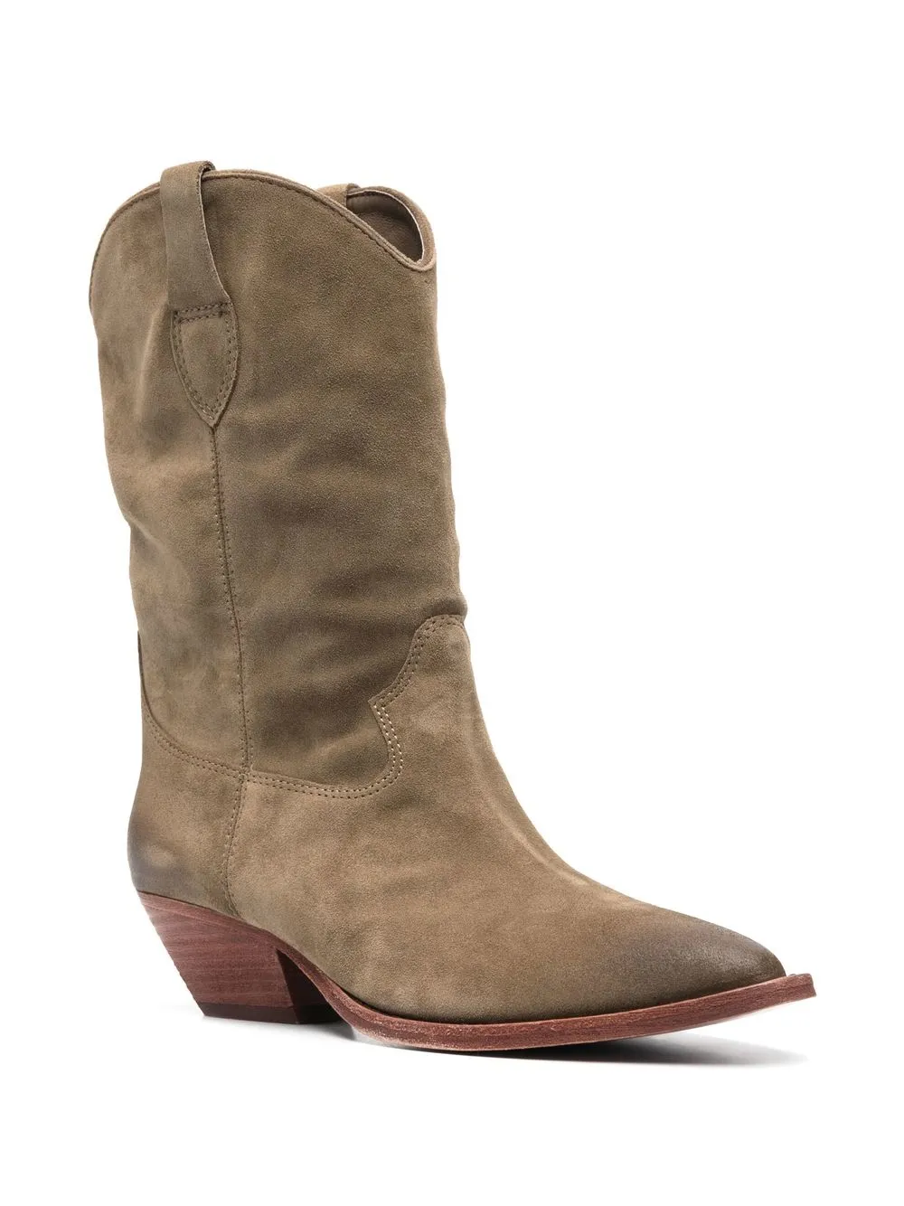 

Ash Dalton 60mm suede boots - Green