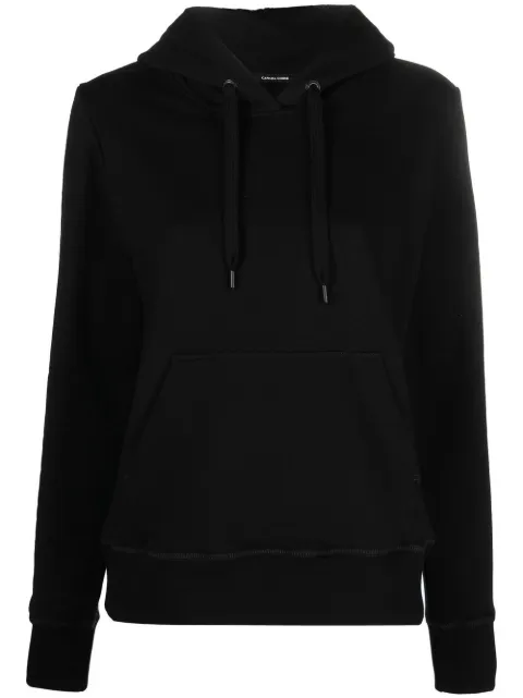 Canada Goose drawstring cotton hoodie