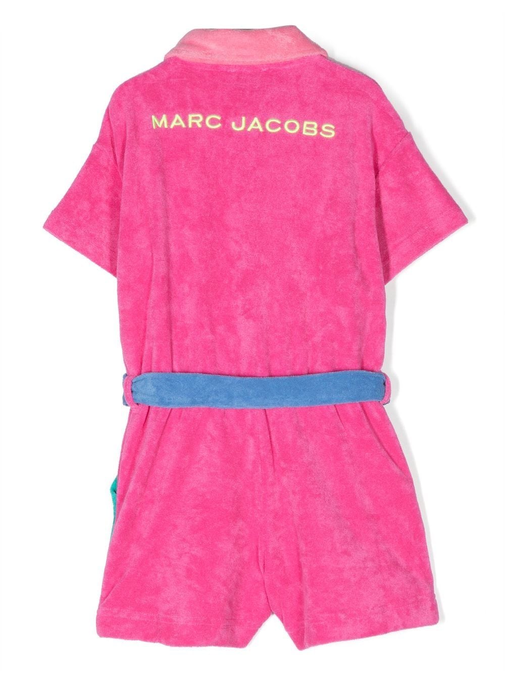 Marc Jacobs Kids Playsuit met geborduurd logo - Roze