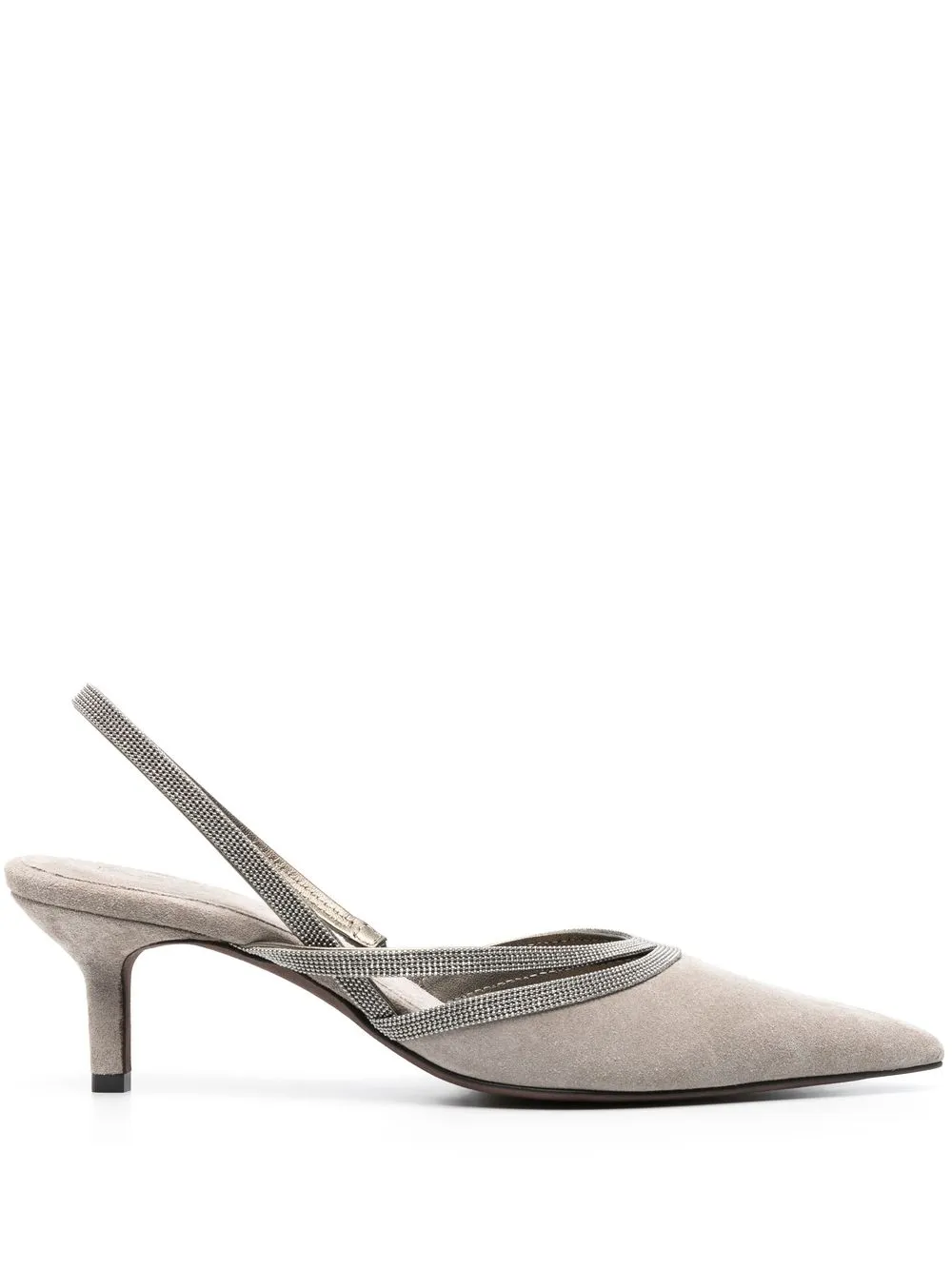 

Brunello Cucinelli Pair of High Heels Pumps - Grey