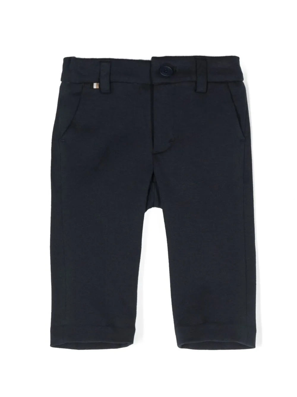 Bosswear Babies' Slim-cut Leg Chinos In Blue