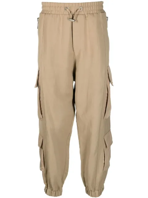 Balmain cargo track pants
