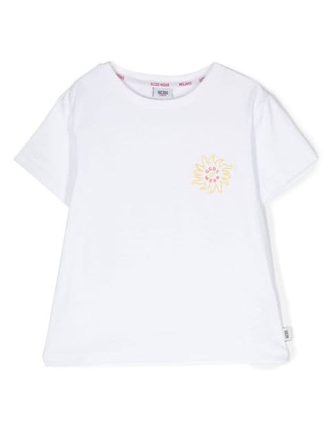 Gcds Kids logo-print detail T-shirt