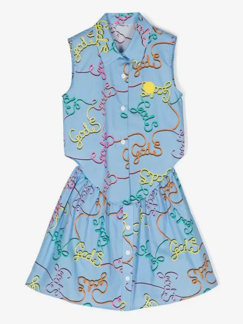 Gcds Kids set con logo estampado