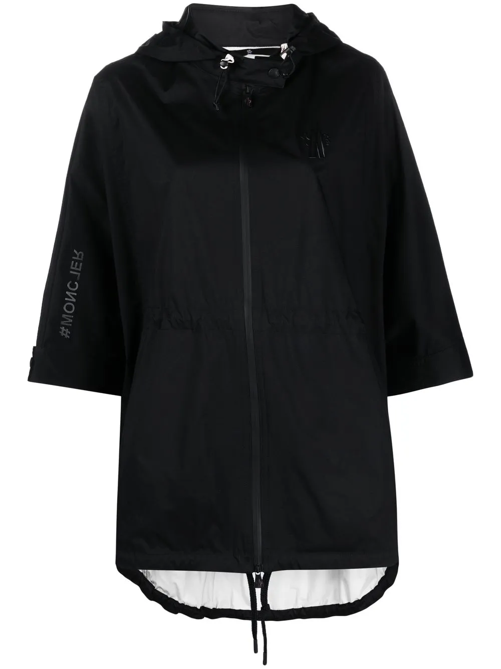 

Moncler Grenoble hooded parka coat - Black