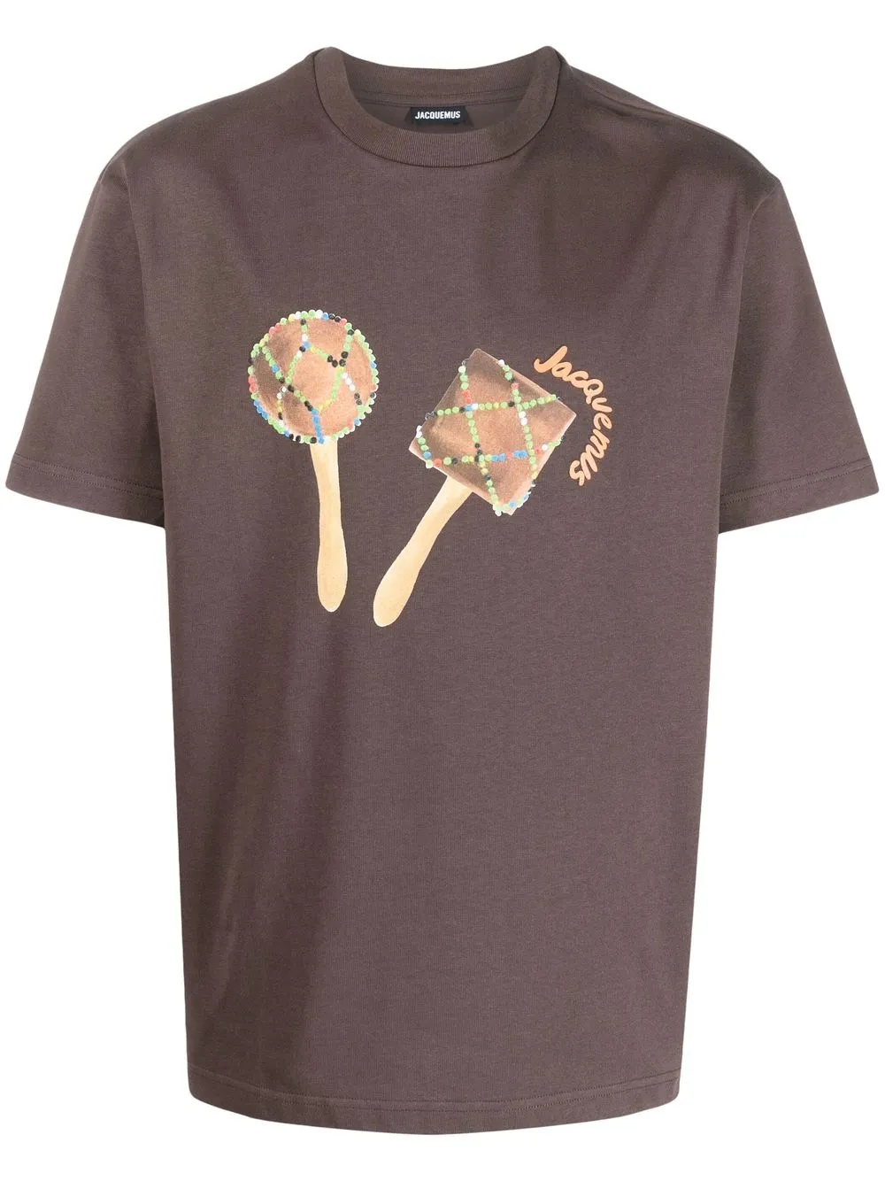 

Jacquemus Le T-shirt Maraca cotton top - Brown
